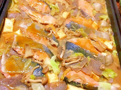 秋鮭のチャンチャン焼き